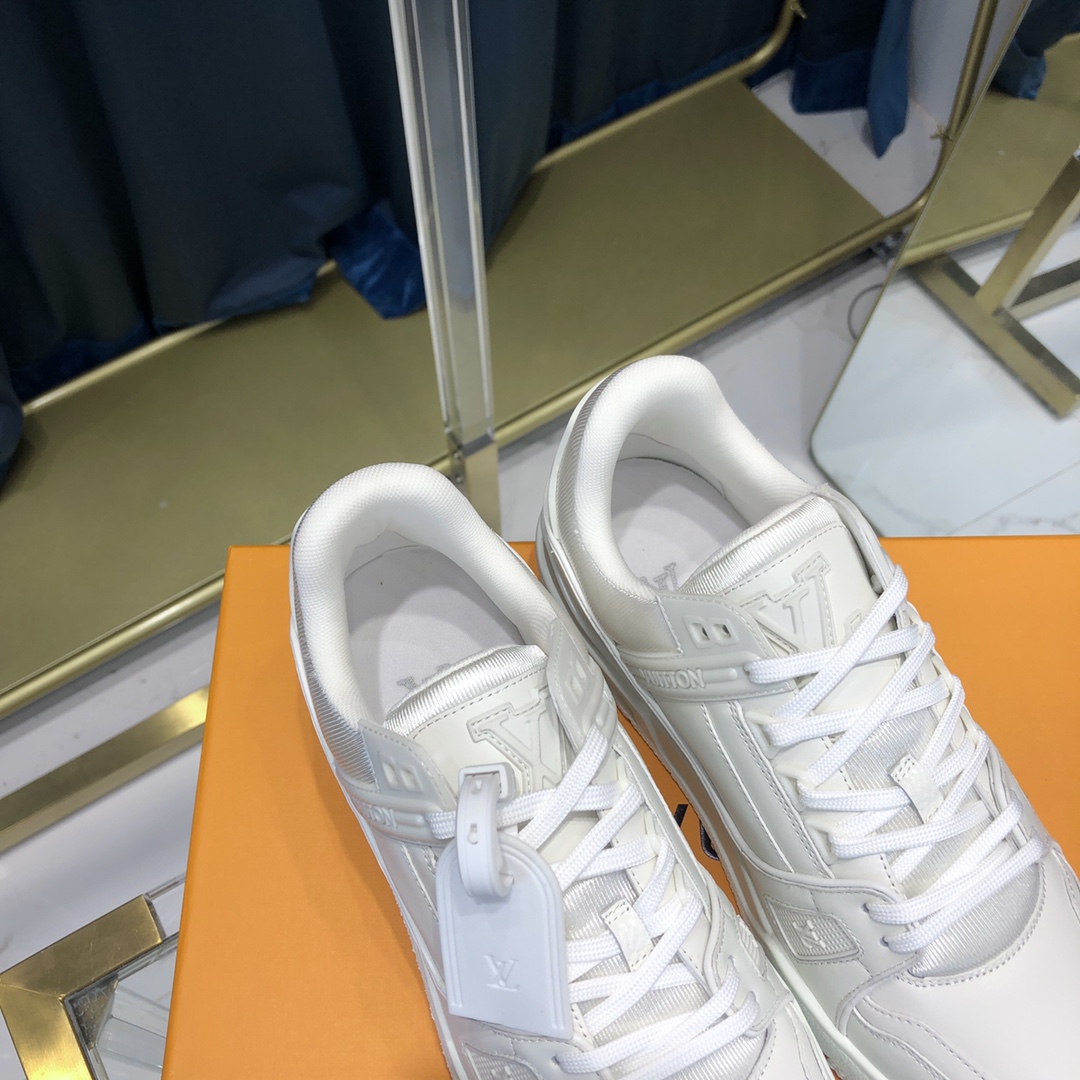 Louis Vuitton Trainer Sneaker(Upon UK Size) - DopestKickz