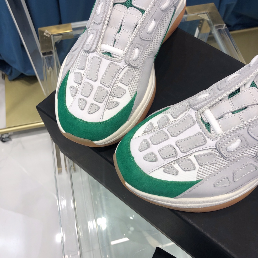 Amiri Bone Runner White & Green - DopestKickz