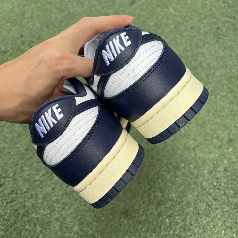 Nike Dunk Vintage Navy Sneaker - DopestKickz