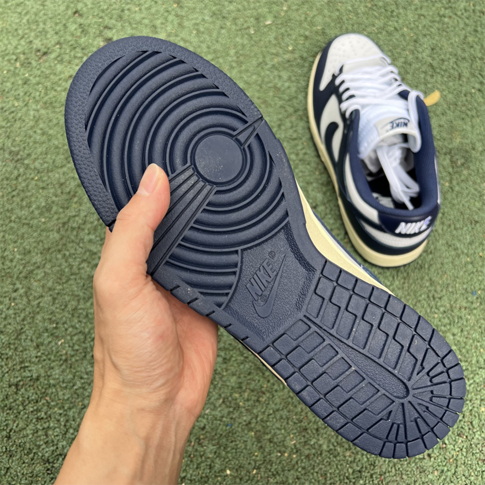 Nike Dunk Vintage Navy Sneaker - DopestKickz
