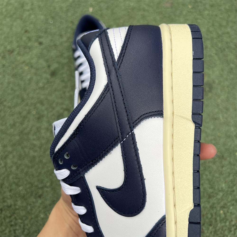Nike Dunk Vintage Navy Sneaker - DopestKickz