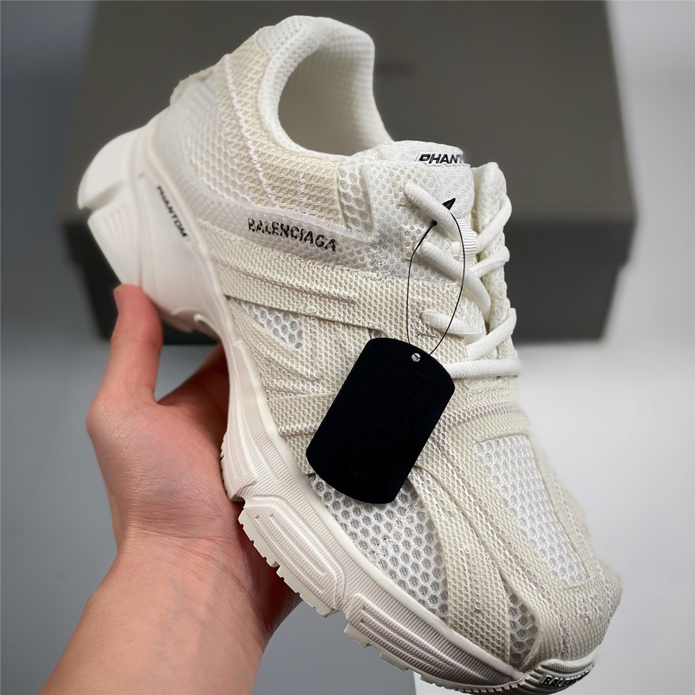 Balenciaga Track Sneaker In White - DopestKickz
