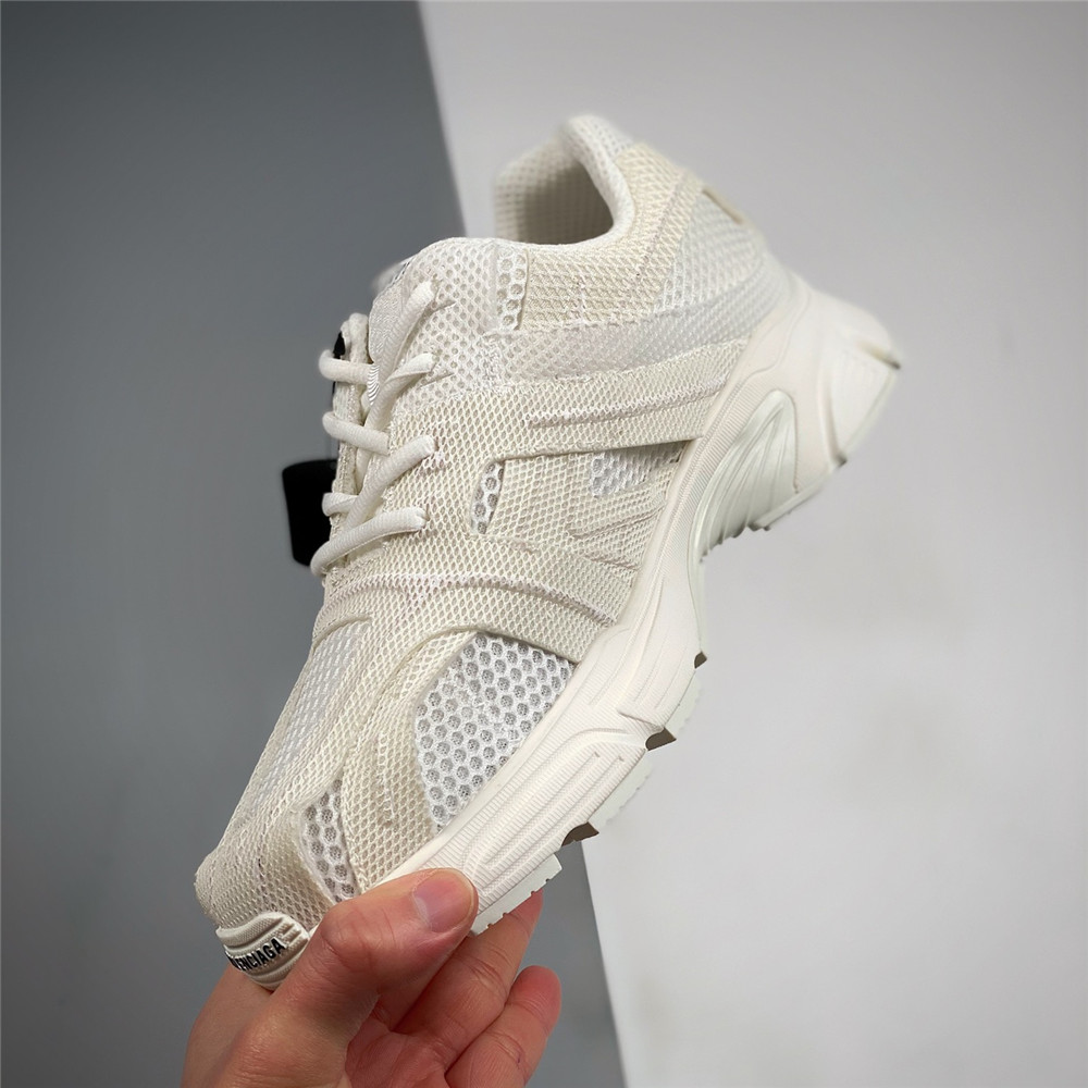 Balenciaga Track Sneaker In White - DopestKickz
