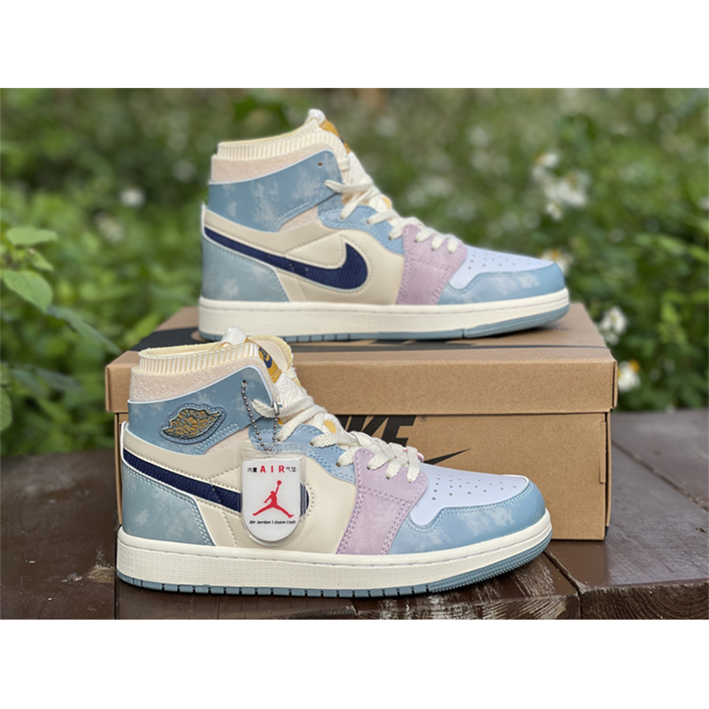 Air Jordan 1 Zoom CMFT “Celestine Blue” Sneaker - DopestKickz