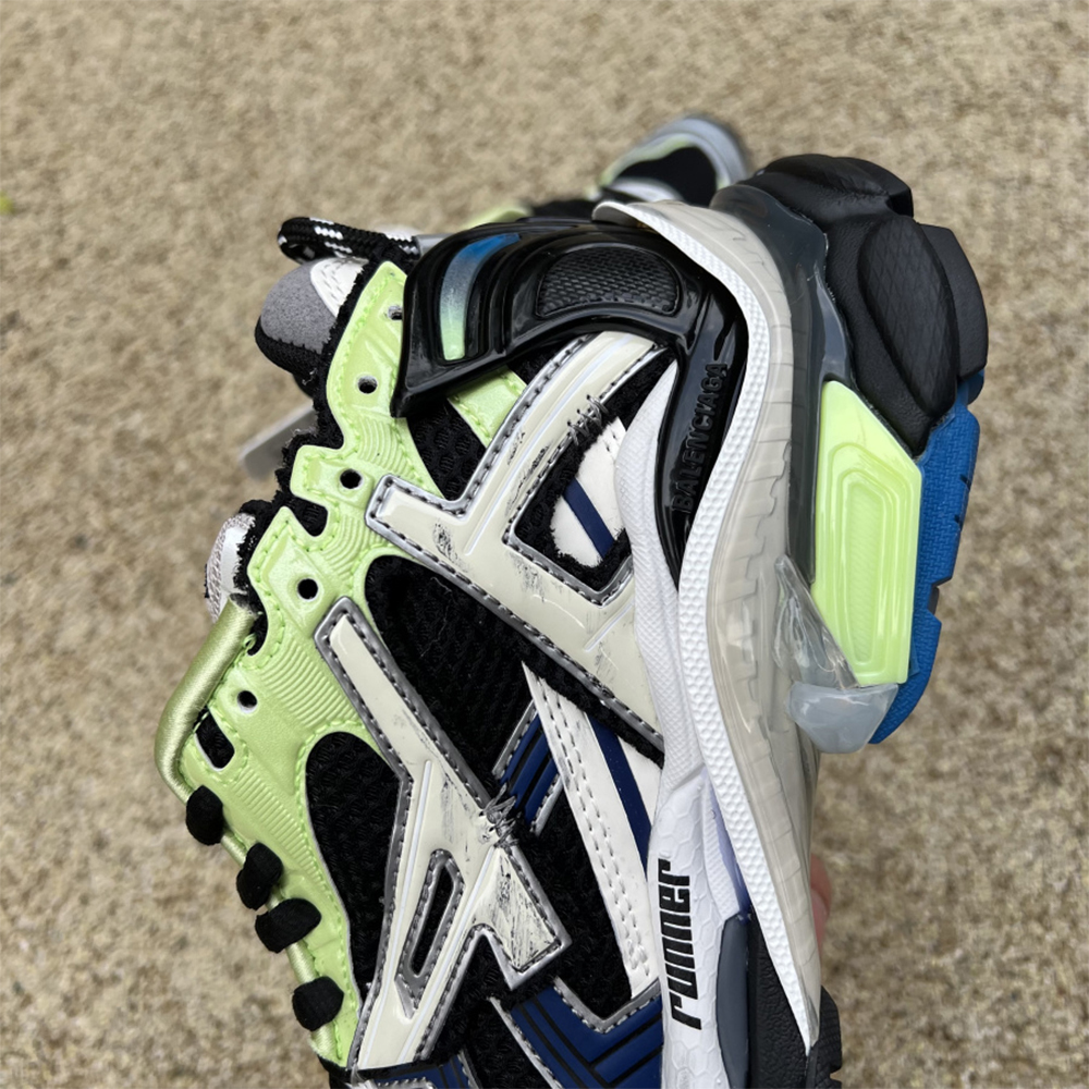 Balenciaga Runner Sneaker In Green - DopestKickz