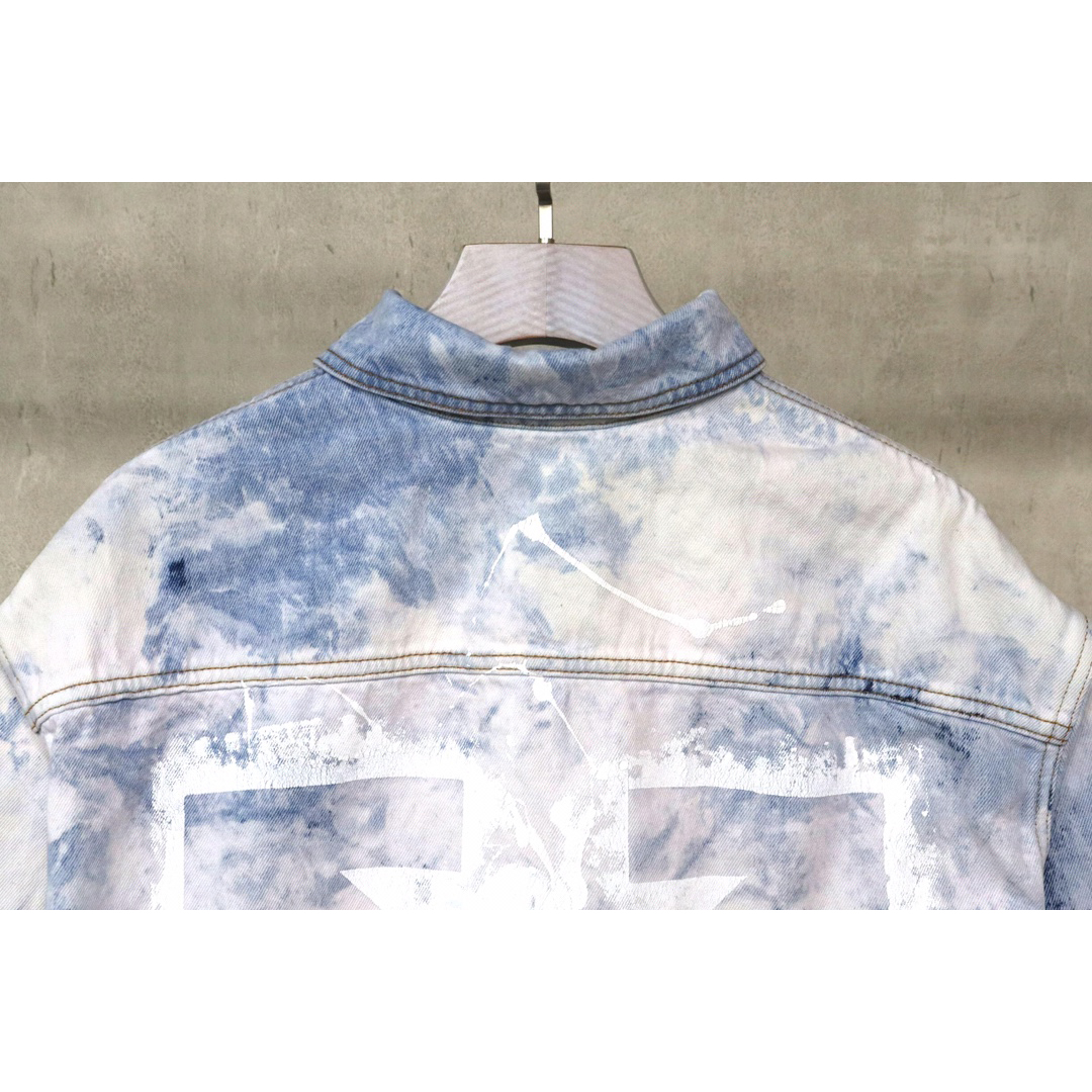 Off White Arrow Denim Jacket - DopestKickz