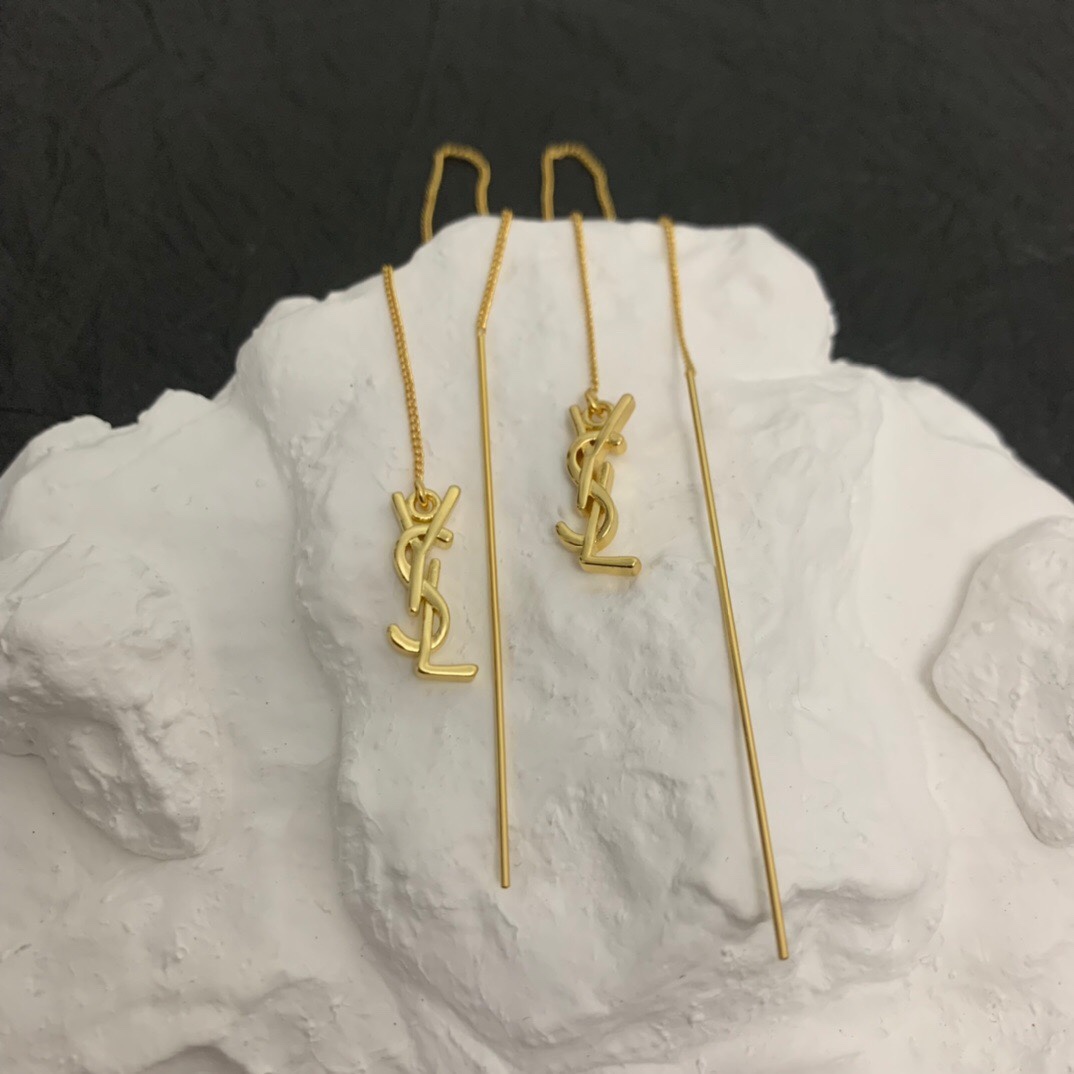 Saint Laurent YSL Earrings - DopestKickz