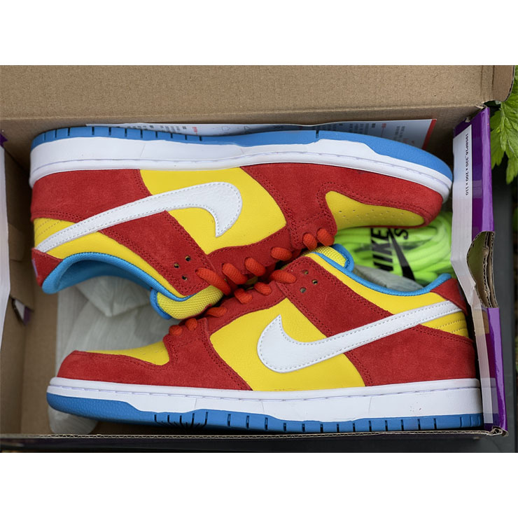 Nike SB Dunk Low “Bart Simpson” BQ6817-602 - DopestKickz