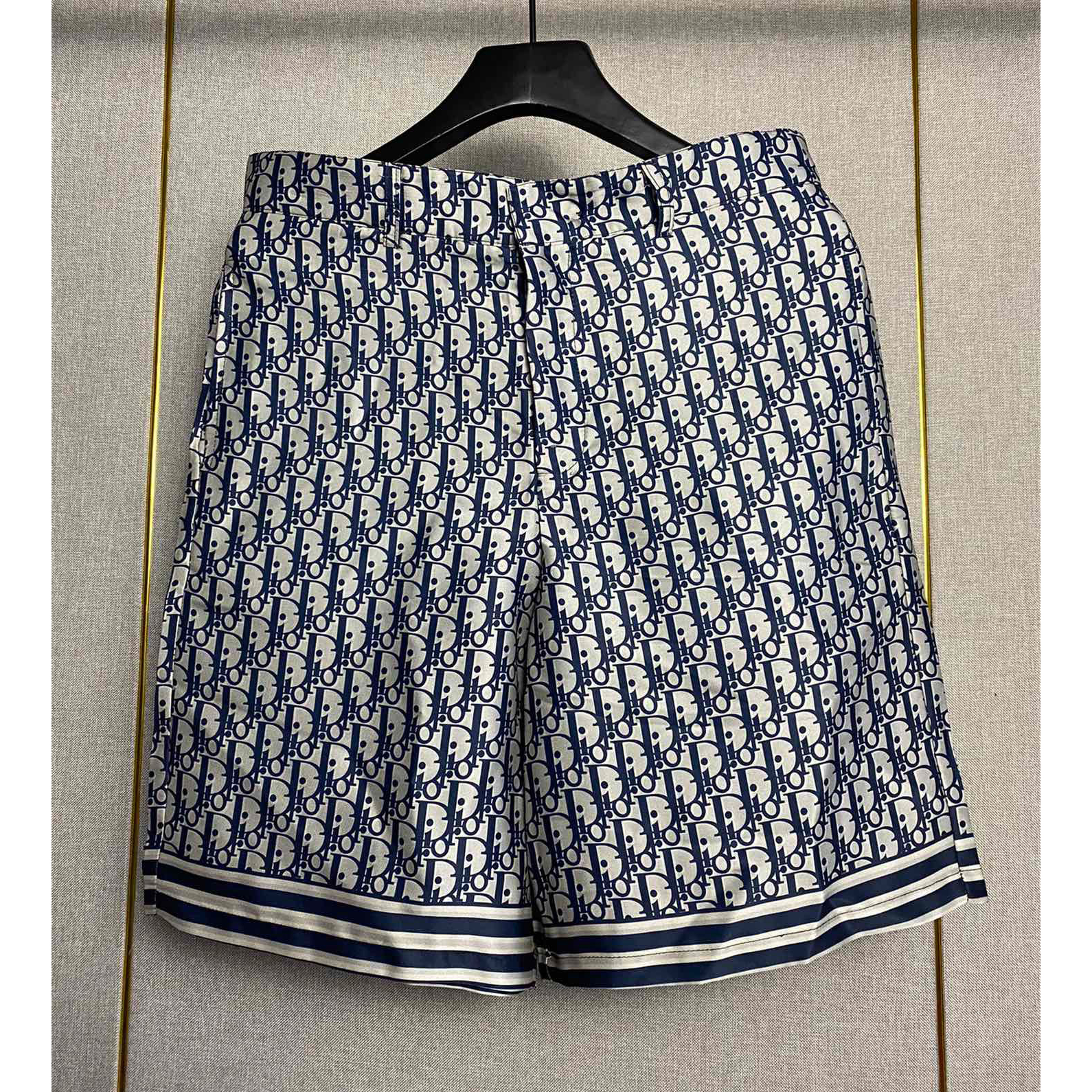 Dior Oblique Pixel Short-Sleeved Shirt And Shorts - DopestKickz