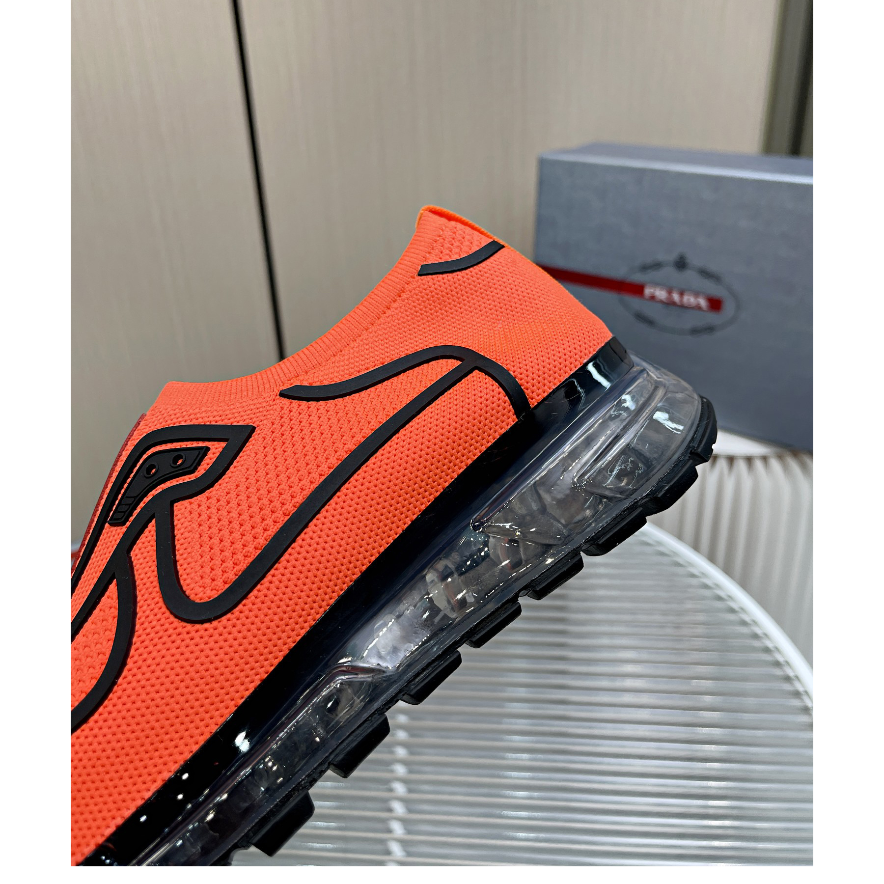 Prada Logo Sneakers  - DopestKickz