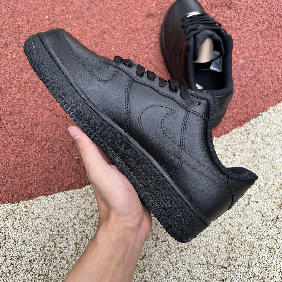 Nike Air Force 1 Low Sneaker Black - DopestKickz