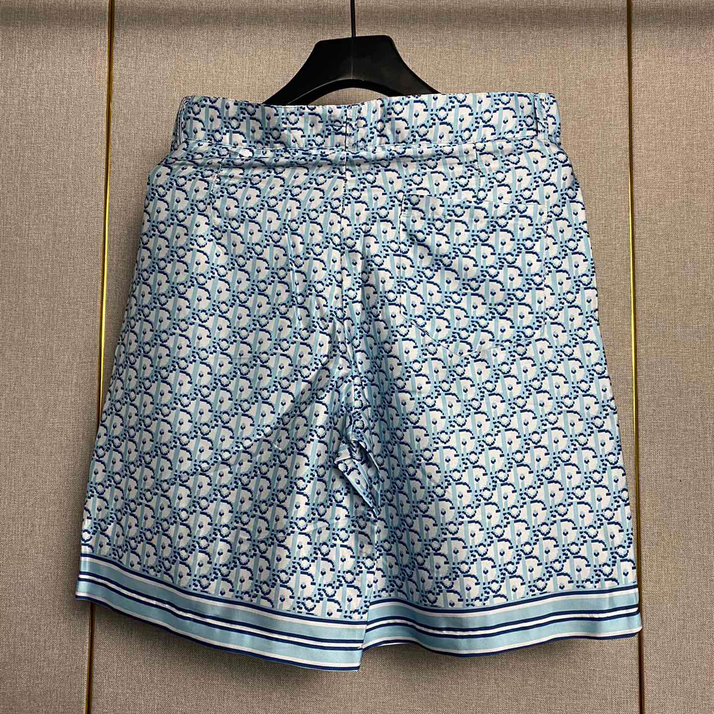 Dior Oblique Pixel Short-Sleeved Shirt And Shorts - DopestKickz
