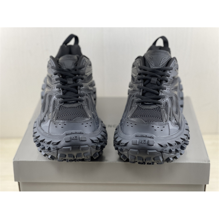 Balenciaga Men's Defender Sneaker In Black - DopestKickz