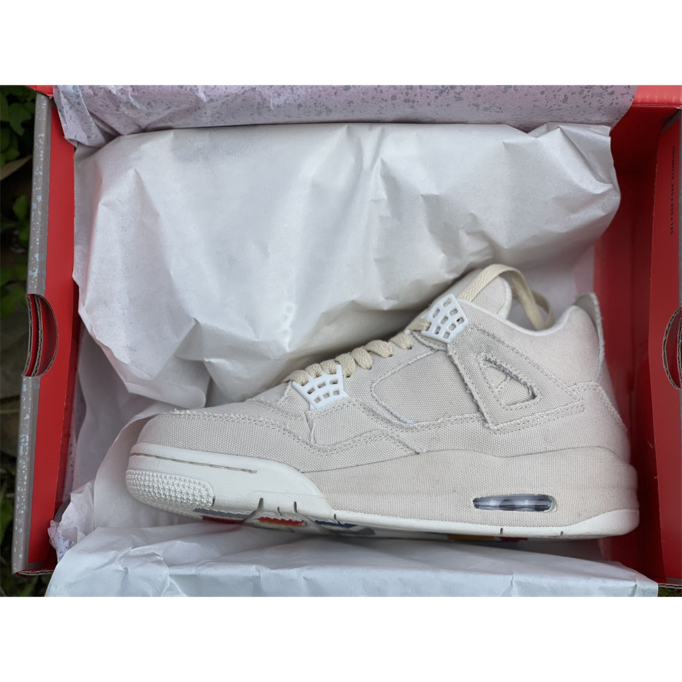 Air Jordan 4 WMNS “Canvas” DQ4909-100 - DopestKickz