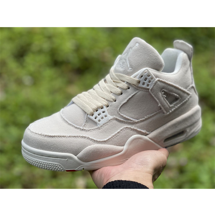 Air Jordan 4 WMNS “Canvas” DQ4909-100 - DopestKickz