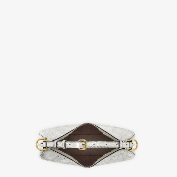 Fendi Graphy  Small White Leather Bag(5-16.5-14cm) - DopestKickz