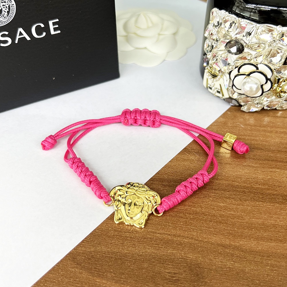 Versace Medusa Woven Bracelet - DopestKickz