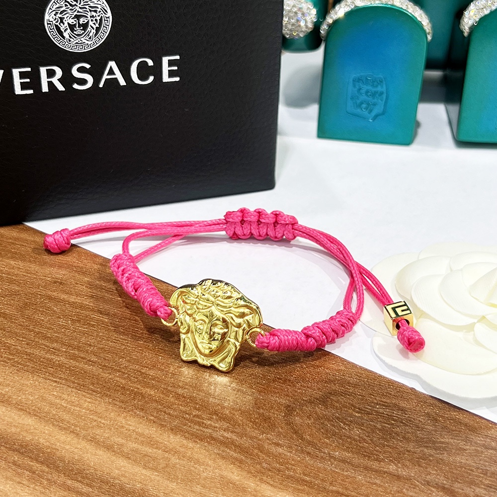 Versace Medusa Woven Bracelet - DopestKickz