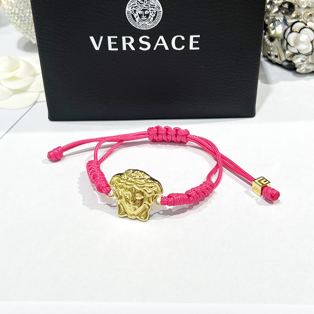 Versace Medusa Woven Bracelet - DopestKickz