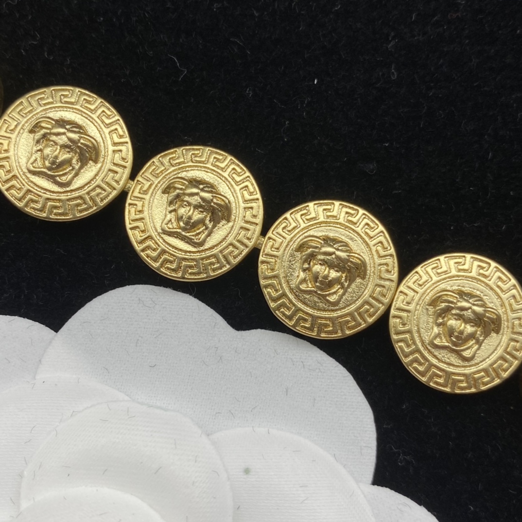 Versace Medusa Logo Bracelet - DopestKickz