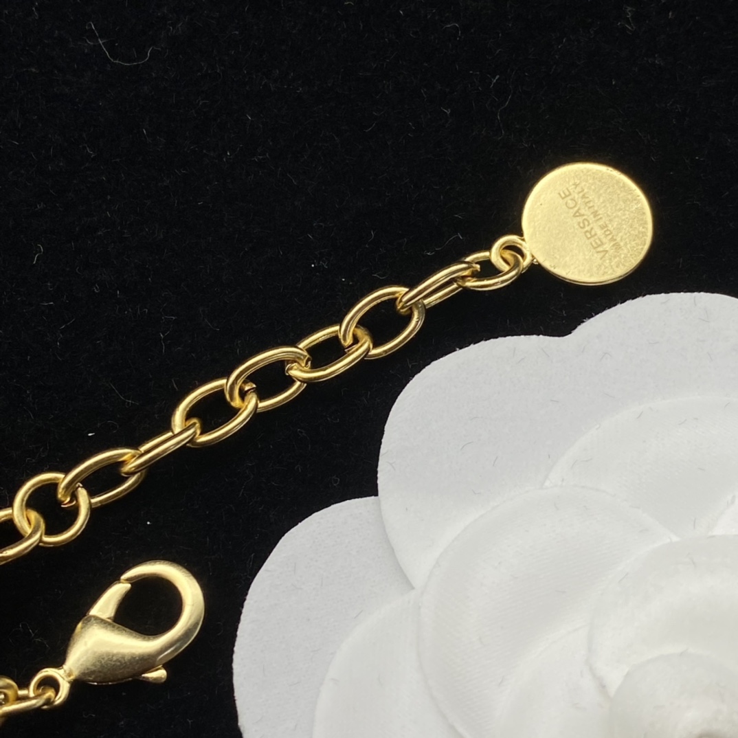 Versace Medusa Logo Bracelet - DopestKickz
