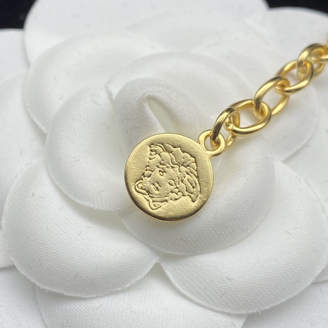 Versace Medusa Logo Bracelet - DopestKickz