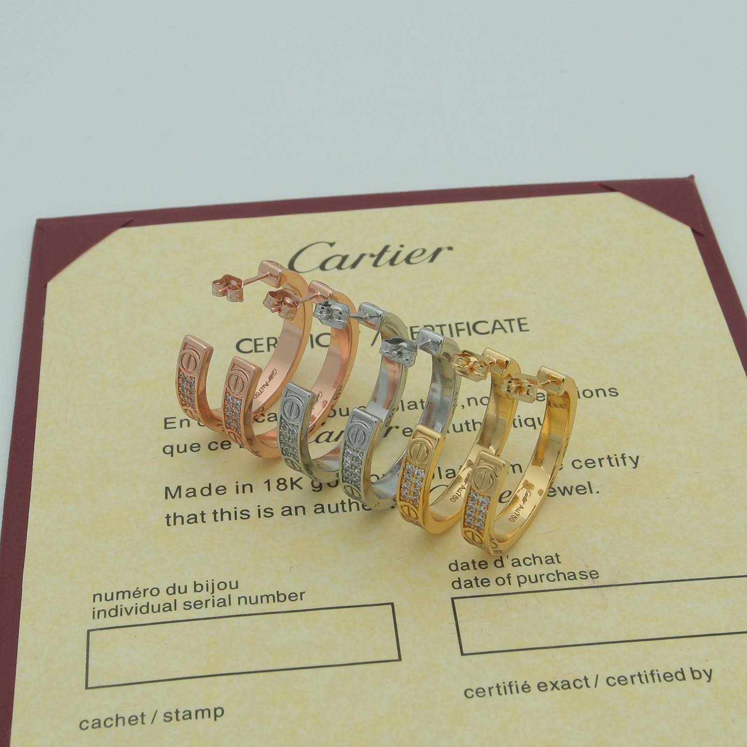 Cartier Earrings - DopestKickz