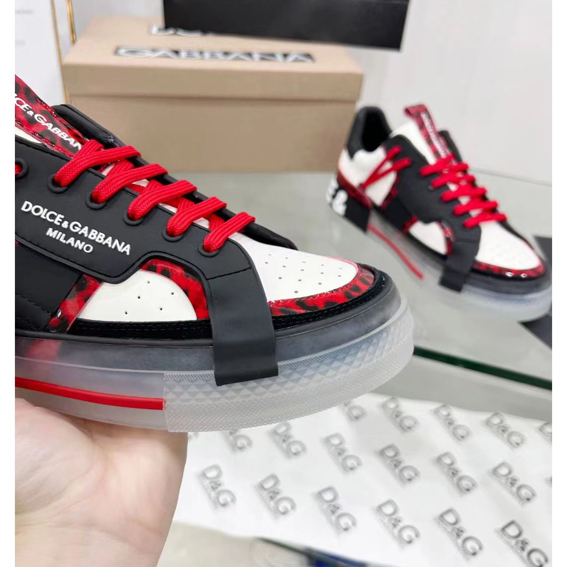 Dolce & Gabbana Dolce & Gabbana Custom 2.Zero Sneakers - DopestKickz