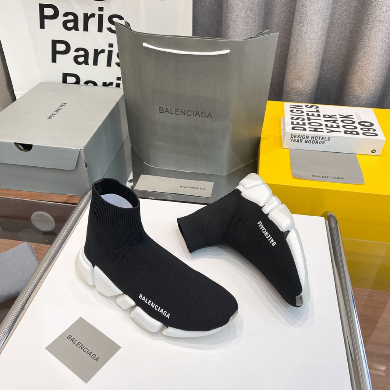 Balenciaga Speed Trainer Sock Sneaker Black - DopestKickz