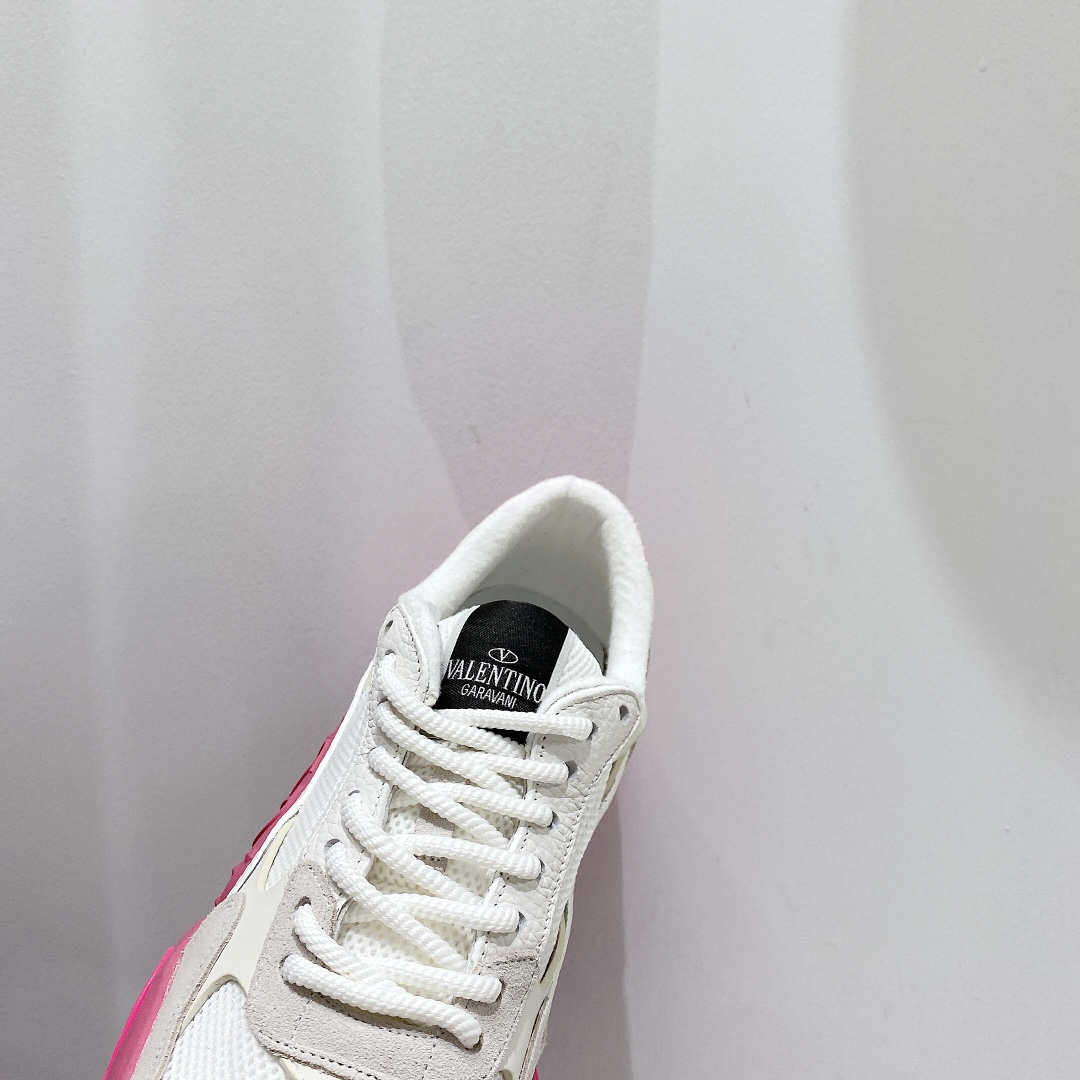 Valenti Mesh Fabric And Suede Sneakers - DopestKickz