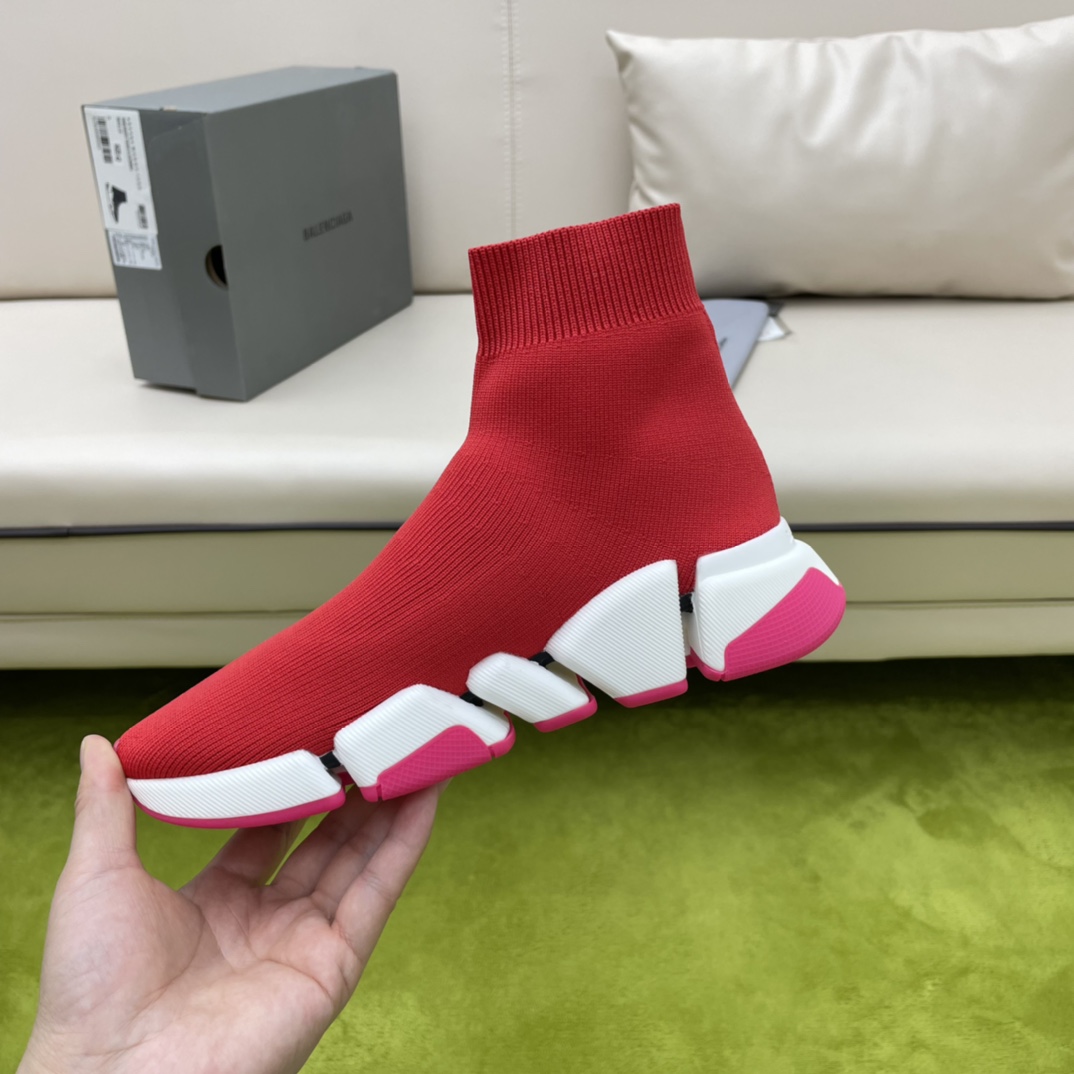 Balenciaga  Speed 2.0 Recycled Knit Sneaker  - DopestKickz