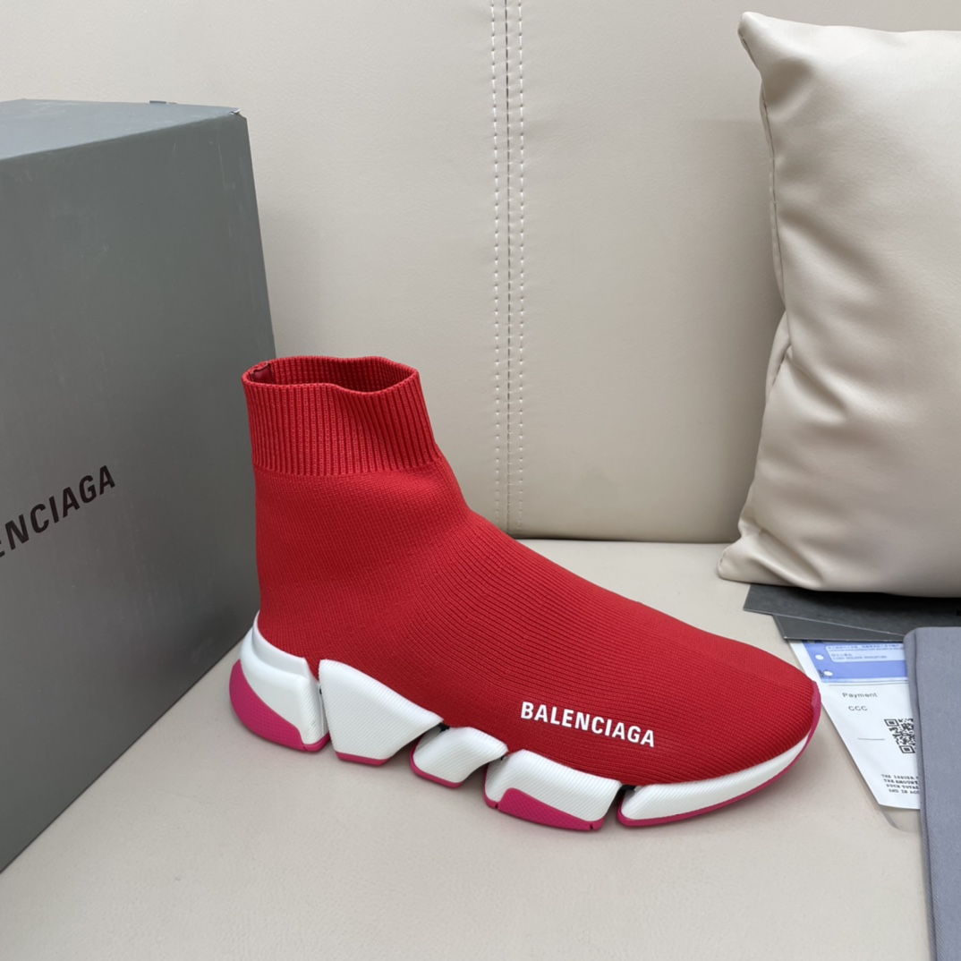 Balenciaga  Speed 2.0 Recycled Knit Sneaker  - DopestKickz