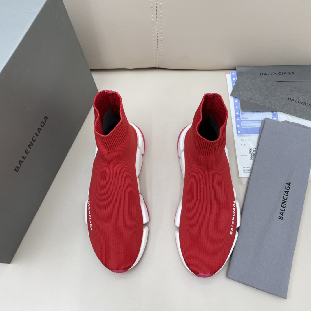 Balenciaga  Speed 2.0 Recycled Knit Sneaker  - DopestKickz