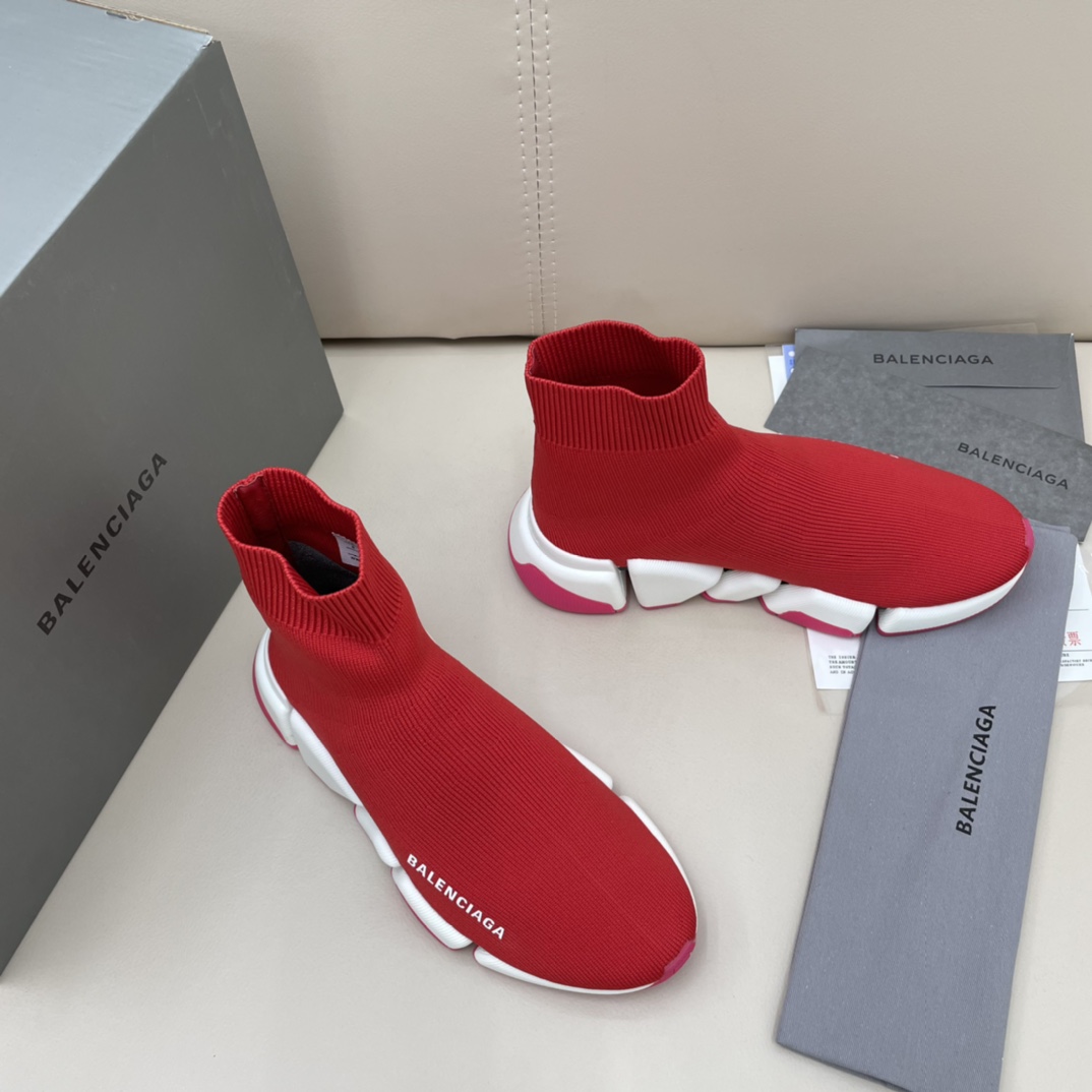 Balenciaga  Speed 2.0 Recycled Knit Sneaker  - DopestKickz