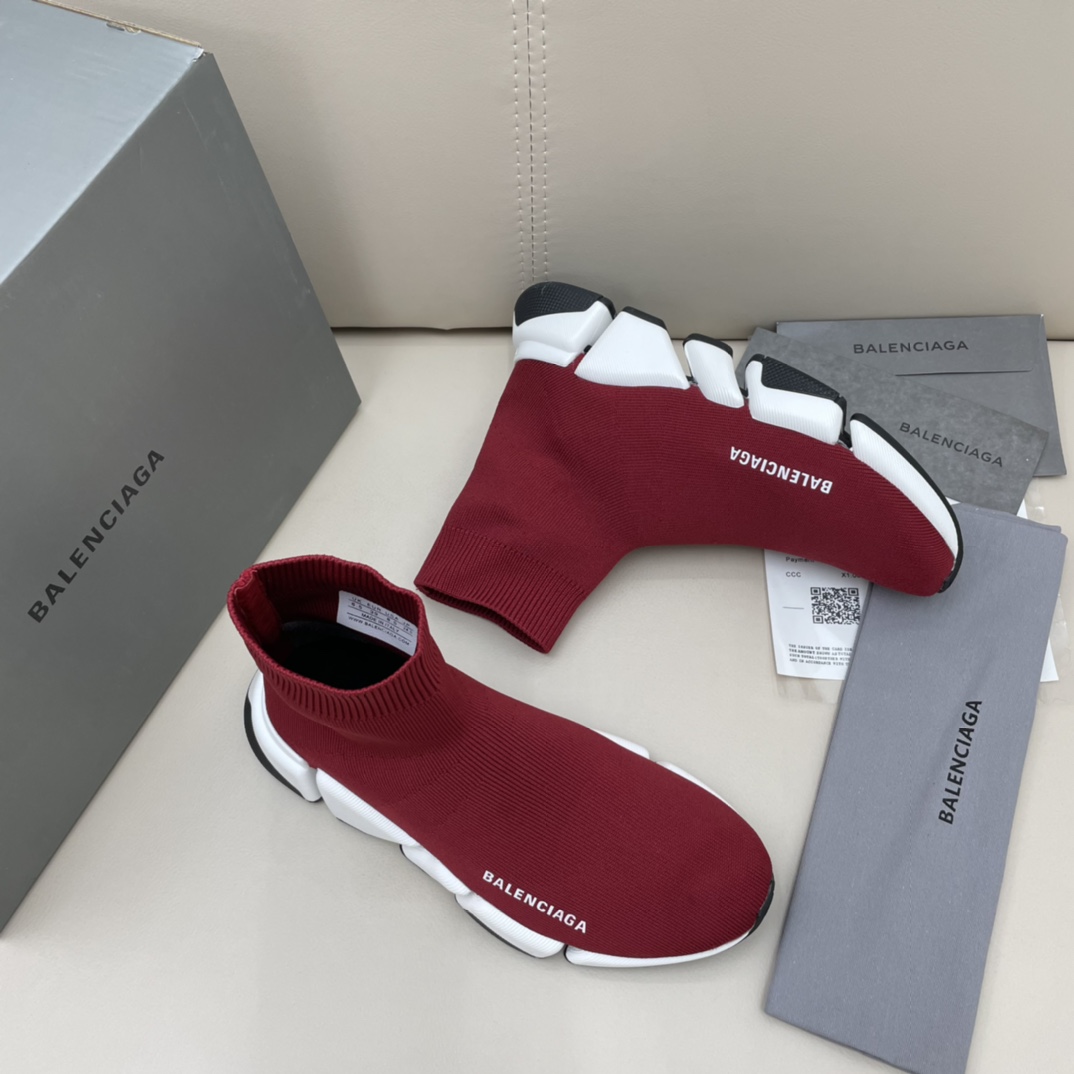 Balenciaga  Speed 2.0 Recycled Knit Sneaker  - DopestKickz