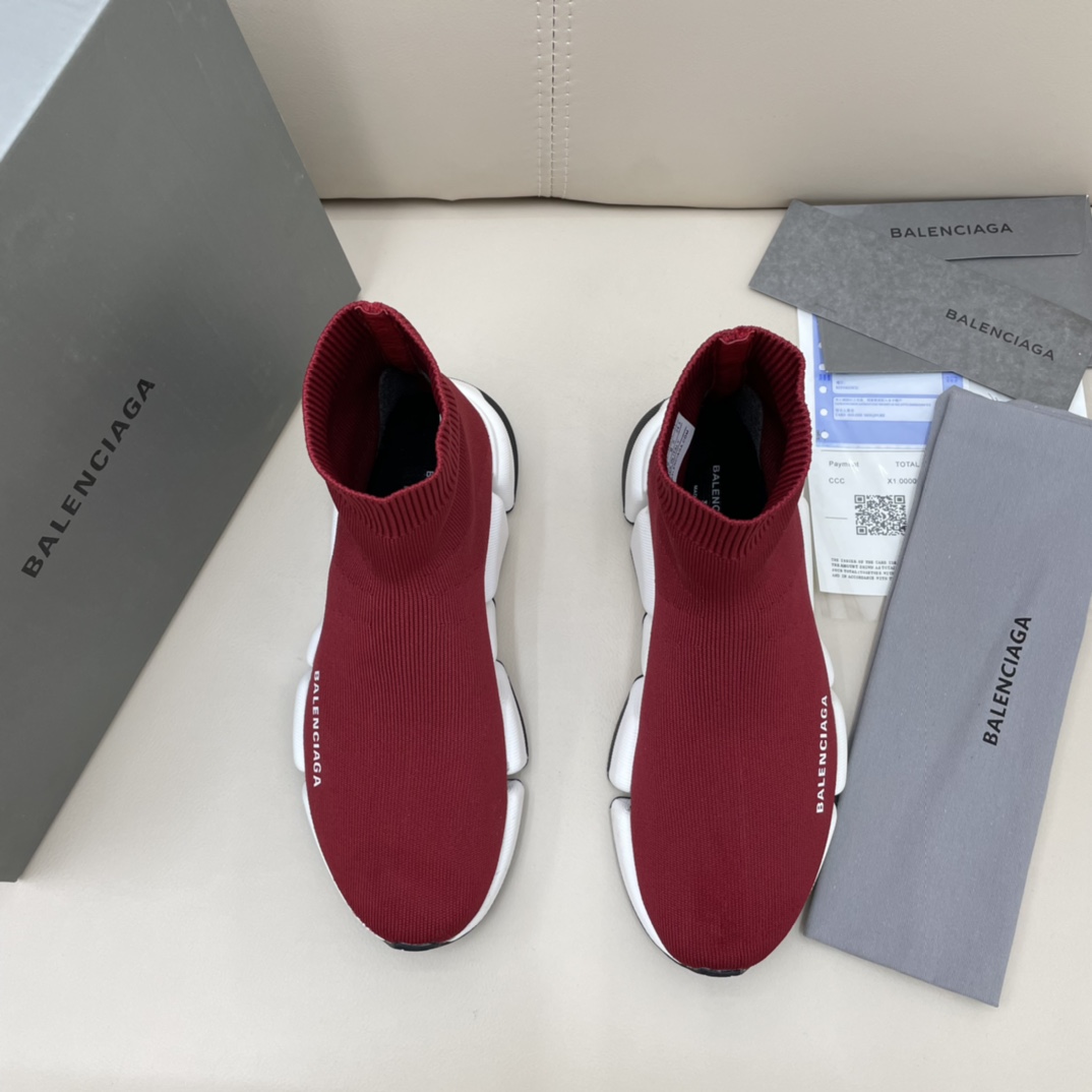 Balenciaga  Speed 2.0 Recycled Knit Sneaker  - DopestKickz