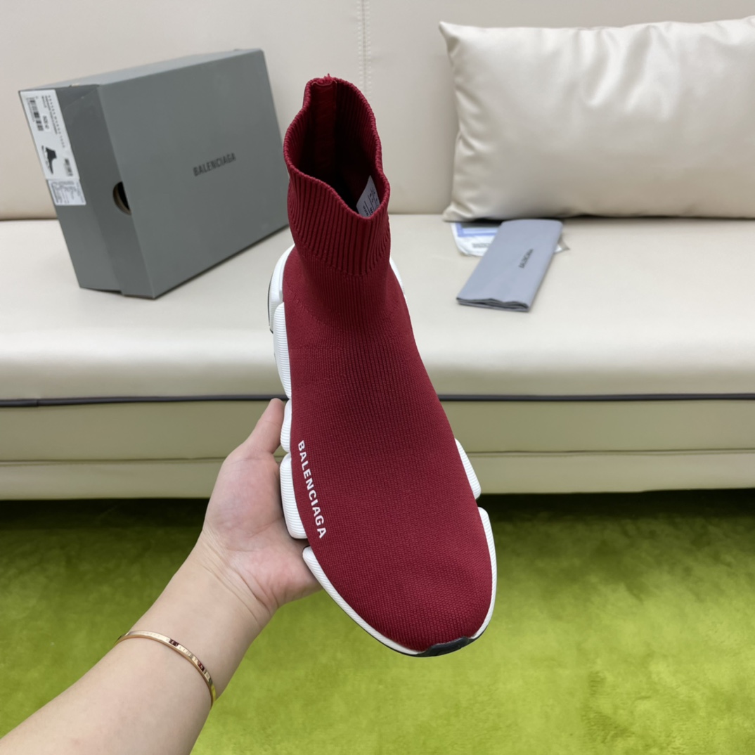 Balenciaga  Speed 2.0 Recycled Knit Sneaker  - DopestKickz