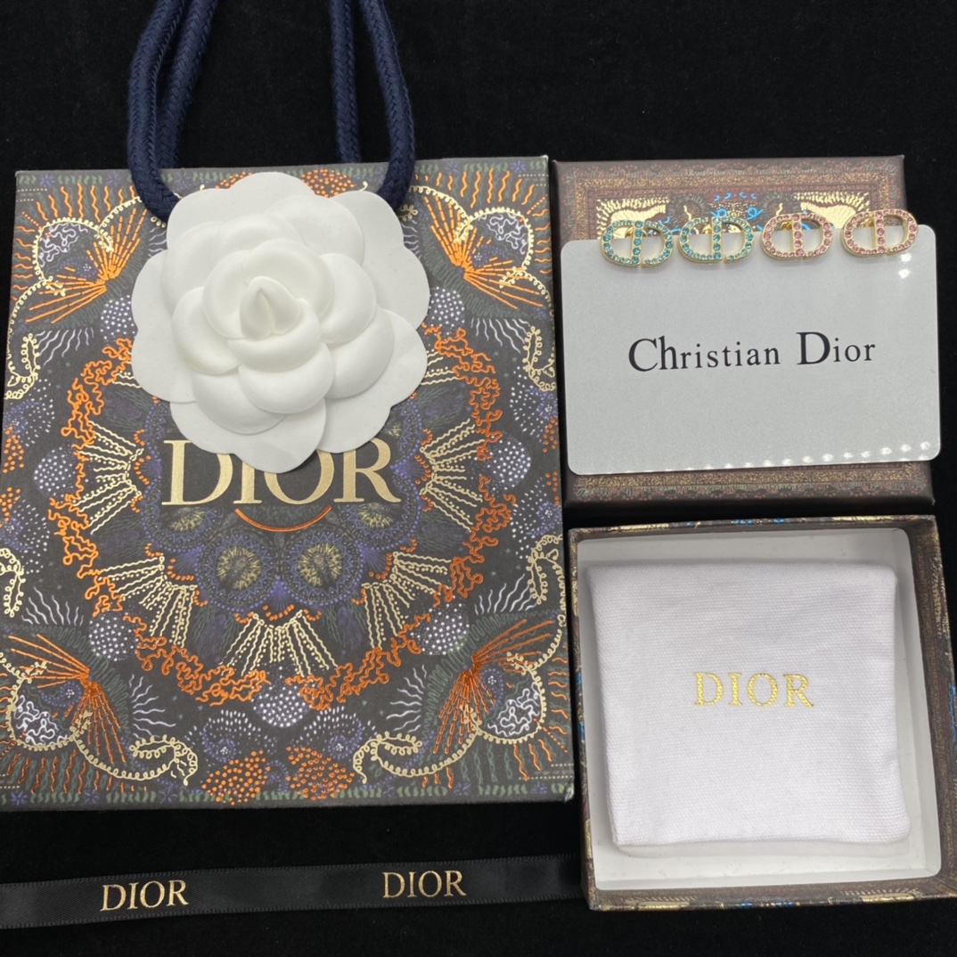 Dior 'CD' Earrings - DopestKickz