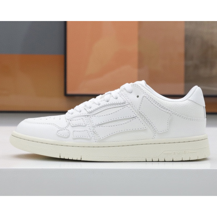 Amiri Skel-Top Low Sneaker White - DopestKickz