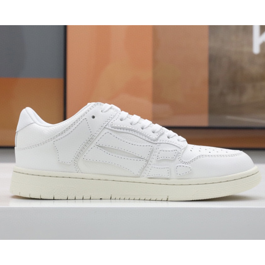 Amiri Skel-Top Low Sneaker White - DopestKickz