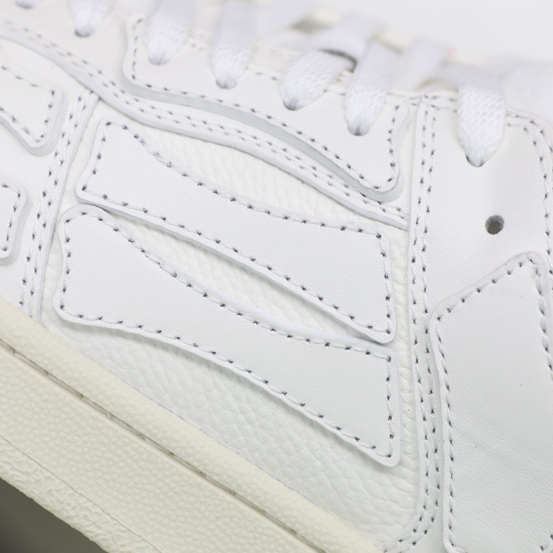 Amiri Skel-Top Low Sneaker White - DopestKickz