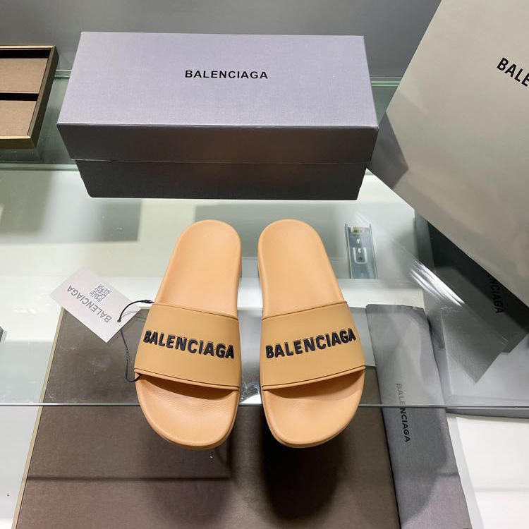Balenciaga Bb Slide Sandal - DopestKickz