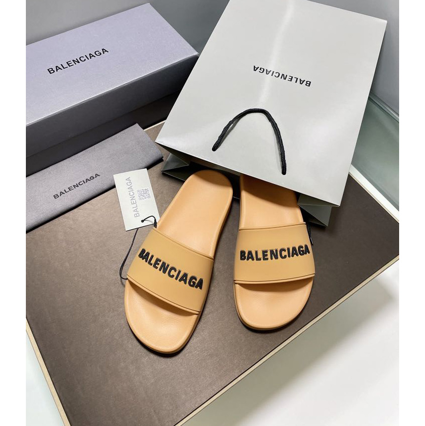 Balenciaga Bb Slide Sandal - DopestKickz