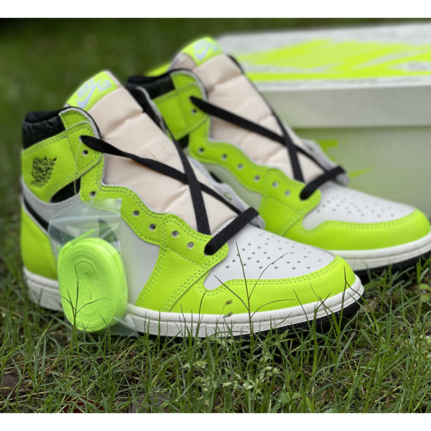Air Jordan 1 High OG 'Volt' Sneakers   555088-702 - DopestKickz