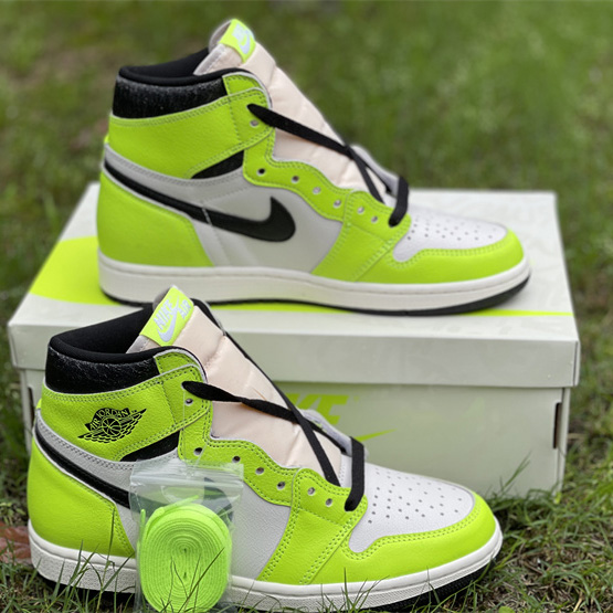Air Jordan 1 High OG 'Volt' Sneakers   555088-702 - DopestKickz