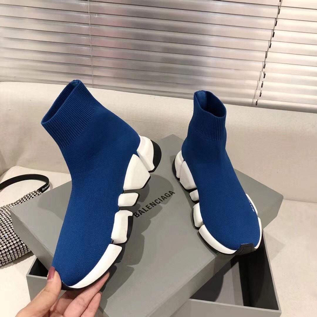 Balenciaga  Speed 2.0 Recycled Knit Sneaker  - DopestKickz