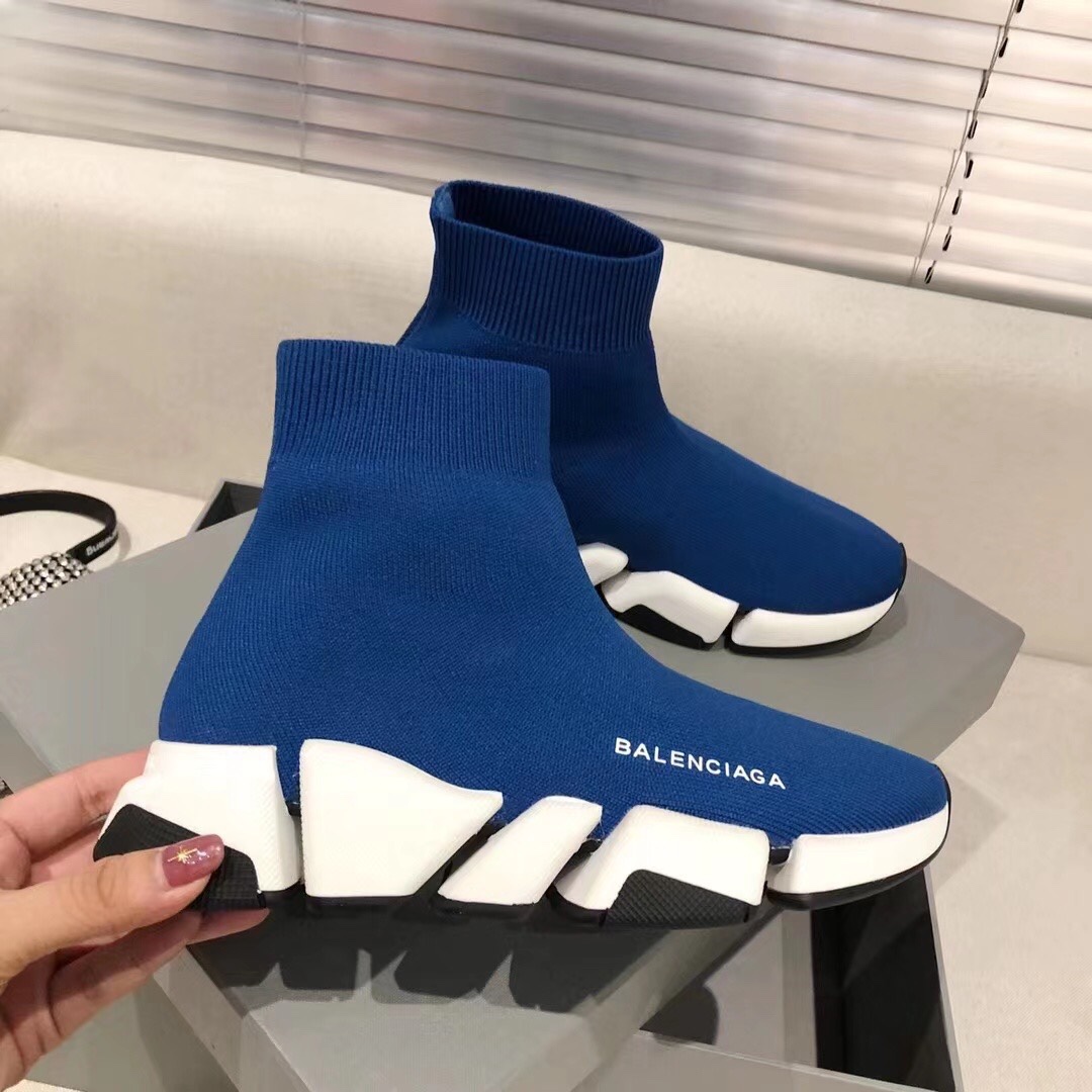Balenciaga  Speed 2.0 Recycled Knit Sneaker  - DopestKickz