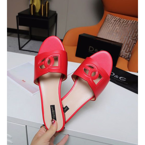 Dolce & Gabbana  DG Logo Leather  Sandal - DopestKickz