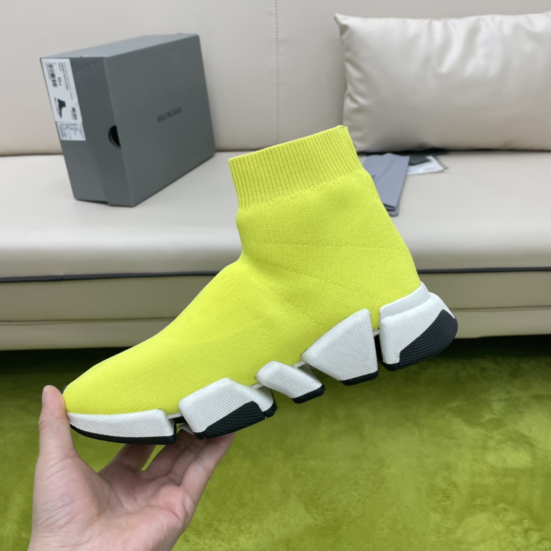 Balenciaga  Speed 2.0 Recycled Knit Sneaker  - DopestKickz