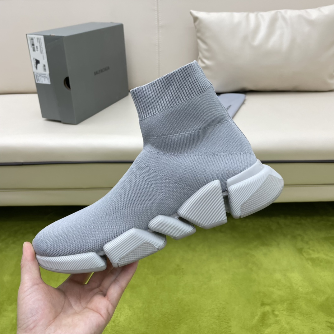 Balenciaga  Speed 2.0 Recycled Knit Sneaker  - DopestKickz